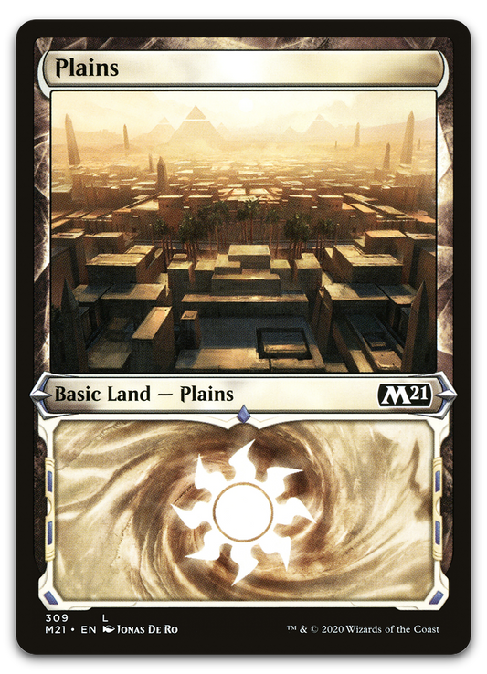Plains (Showcase) (Core Set 2021)