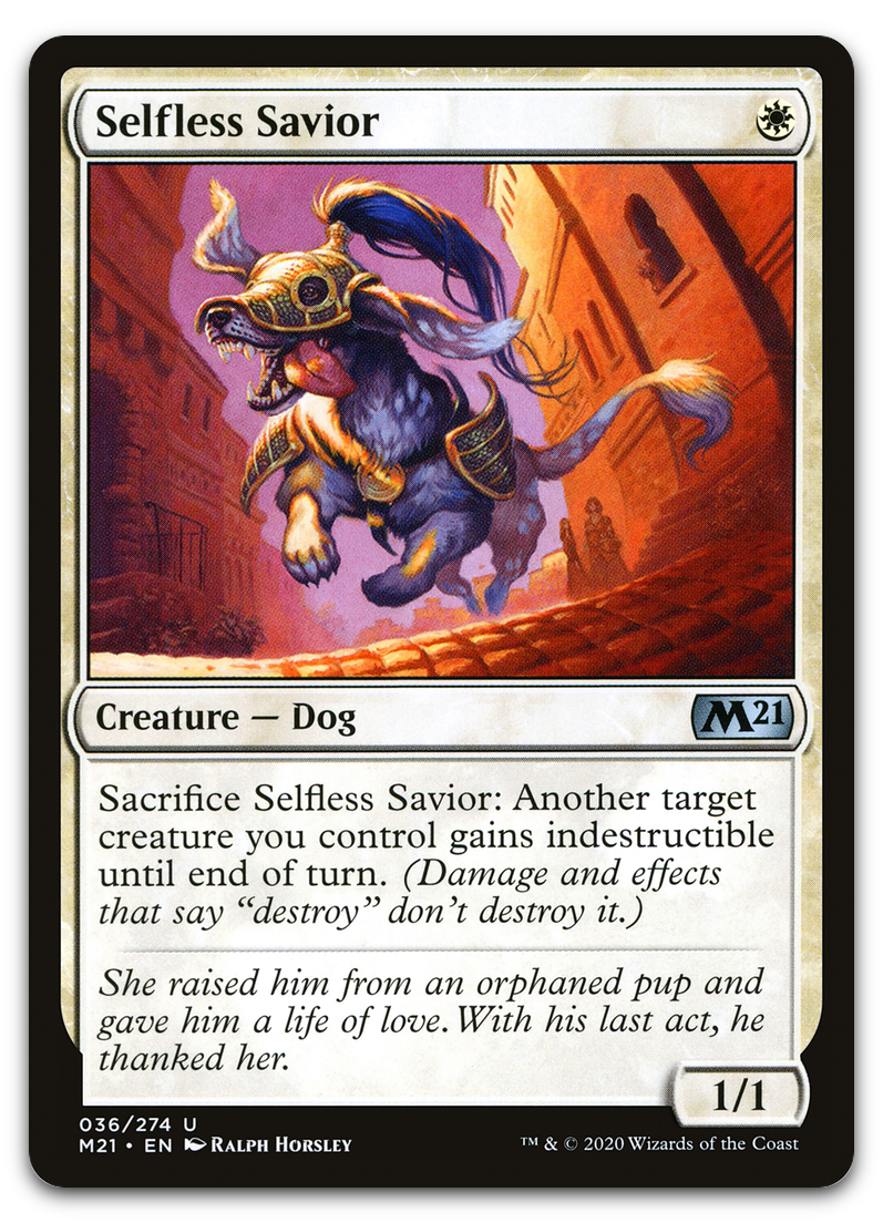 Selfless Savior (Core Set 2021)