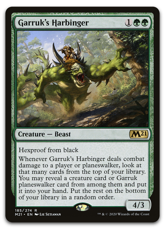 Garruk's Harbinger (Core Set 2021)