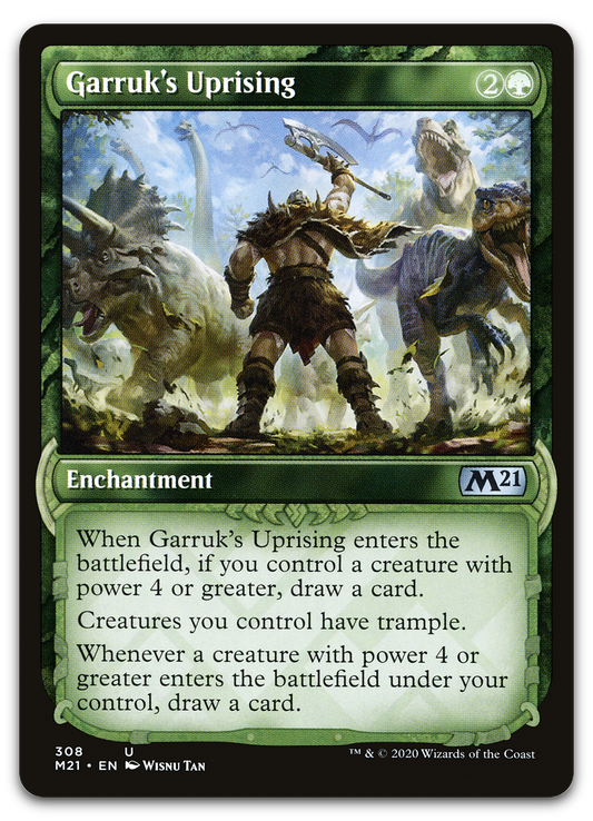 Garruk's Uprising (Showcase) (Core Set 2021)