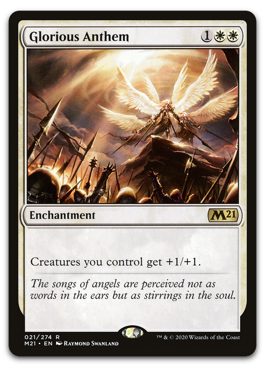 Glorious Anthem (Core Set 2021)