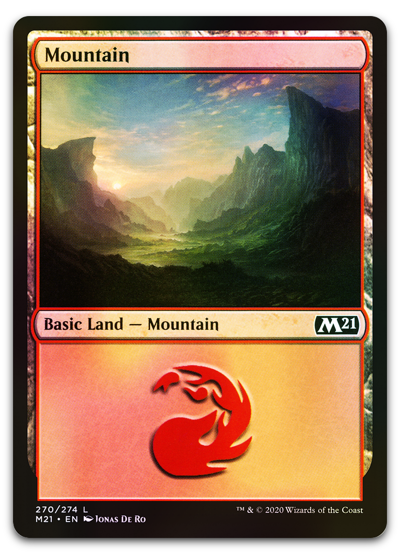 Mountain (270) (Core Set 2021)