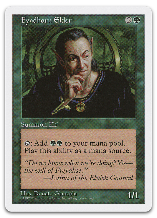 Fyndhorn Elder (Fifth Edition)