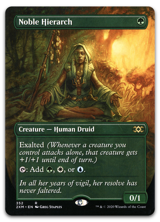 Noble Hierarch (Borderless) (Double Masters)