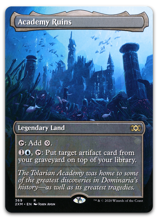 Academy Ruins (Borderless) (Double Masters)