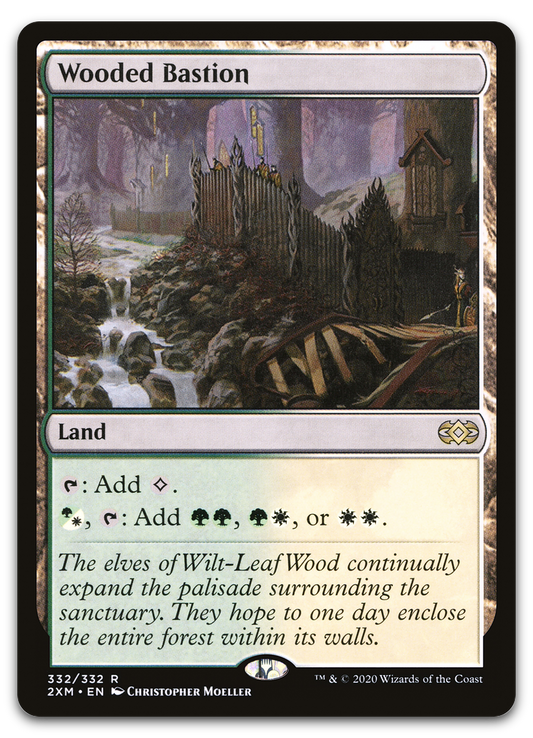 Wooded Bastion (Double Masters)