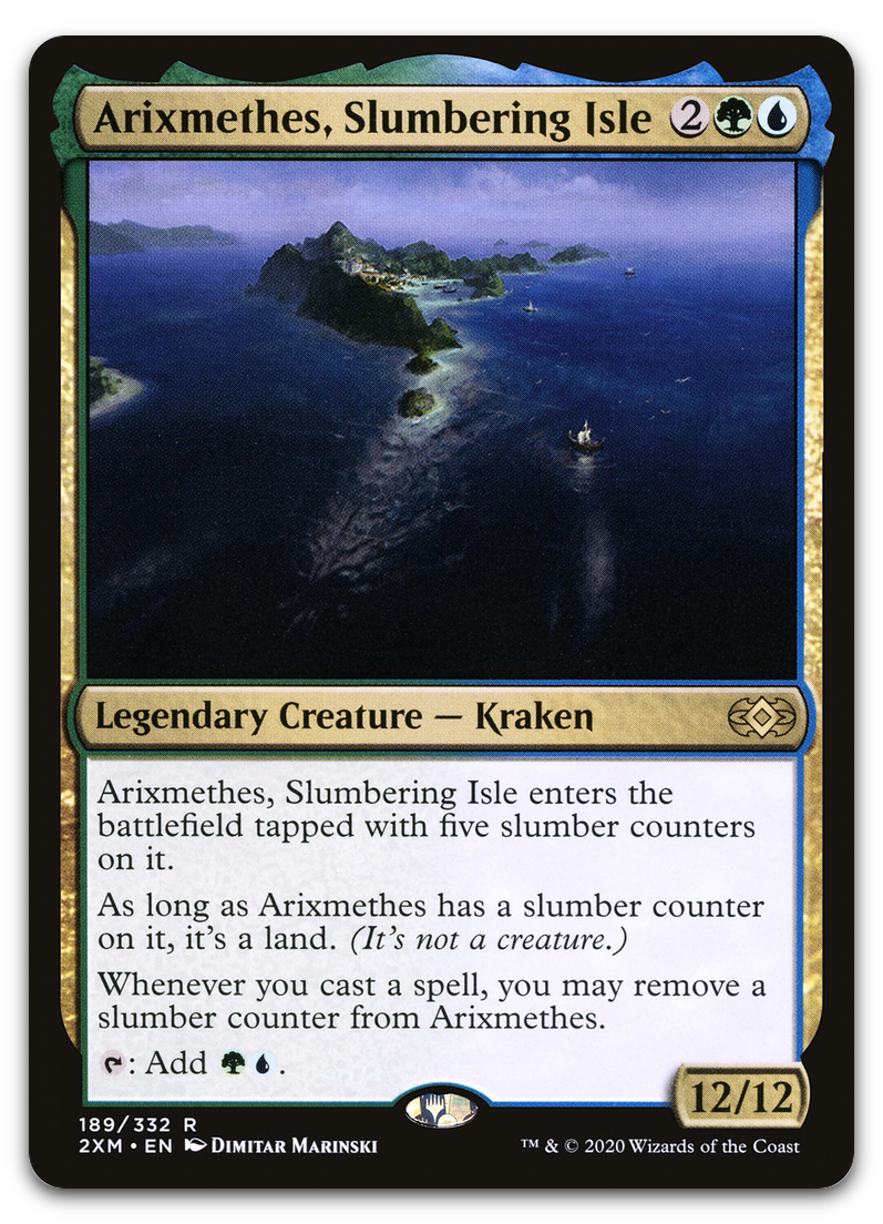 Arixmethes, Slumbering Isle (Double Masters)