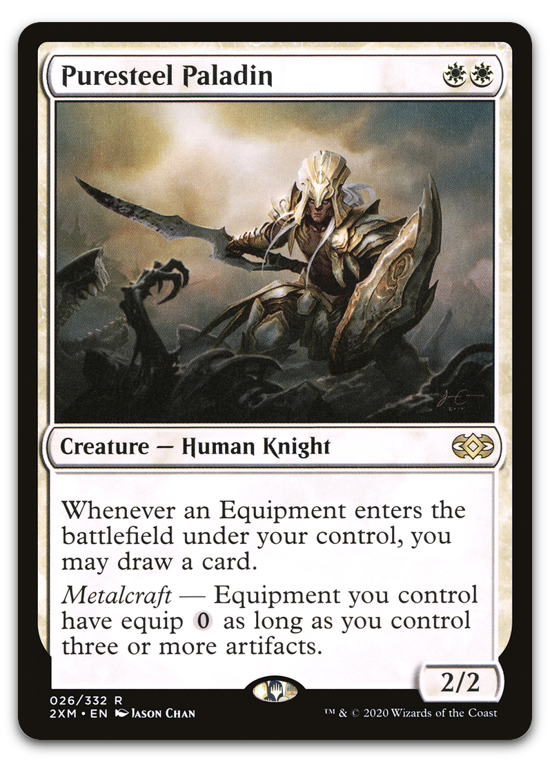 Puresteel Paladin (Double Masters)