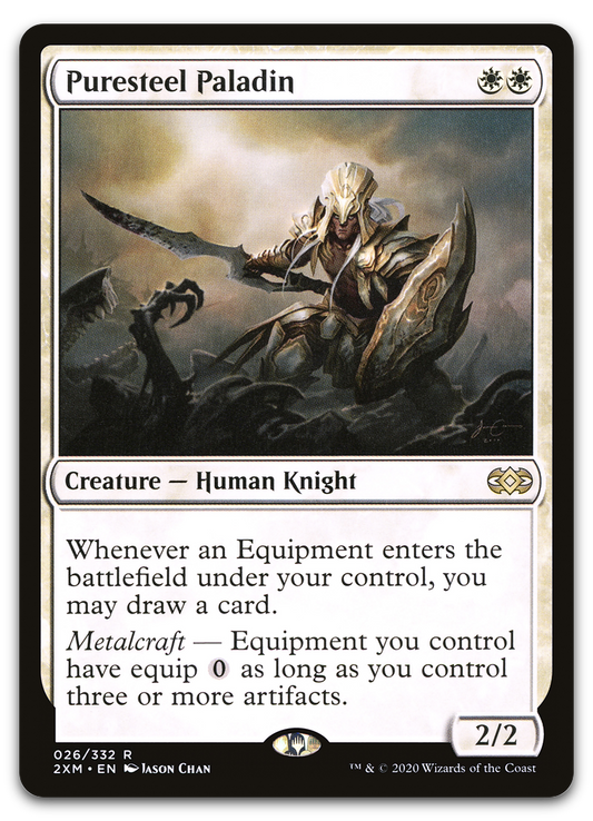 Puresteel Paladin (Double Masters)