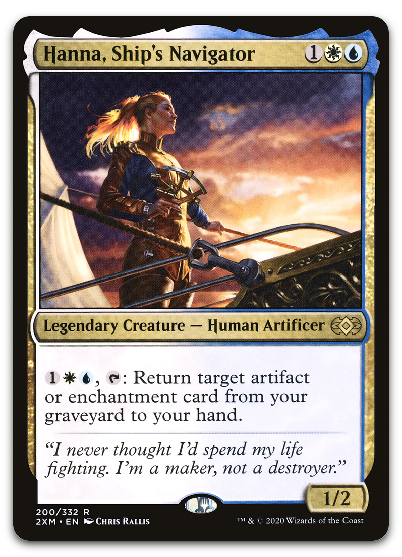 Hanna, Ship's Navigator (Double Masters)