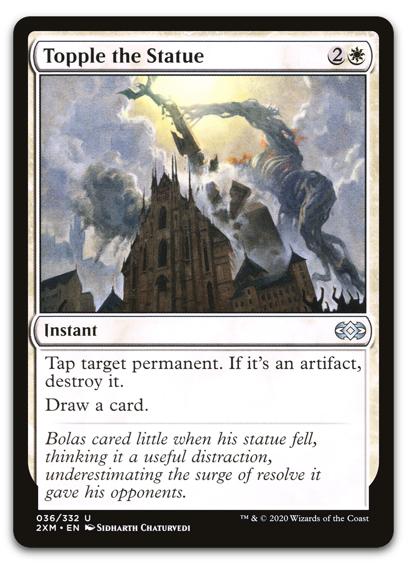 Topple the Statue (Double Masters)