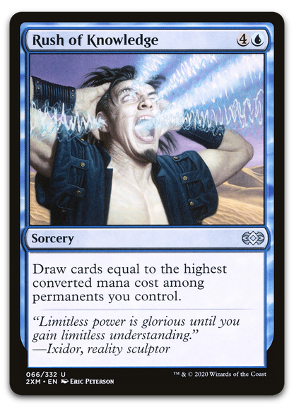 Rush of Knowledge (Double Masters)