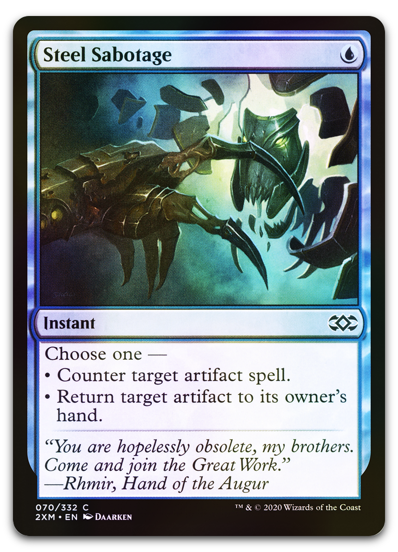 Steel Sabotage (Double Masters)