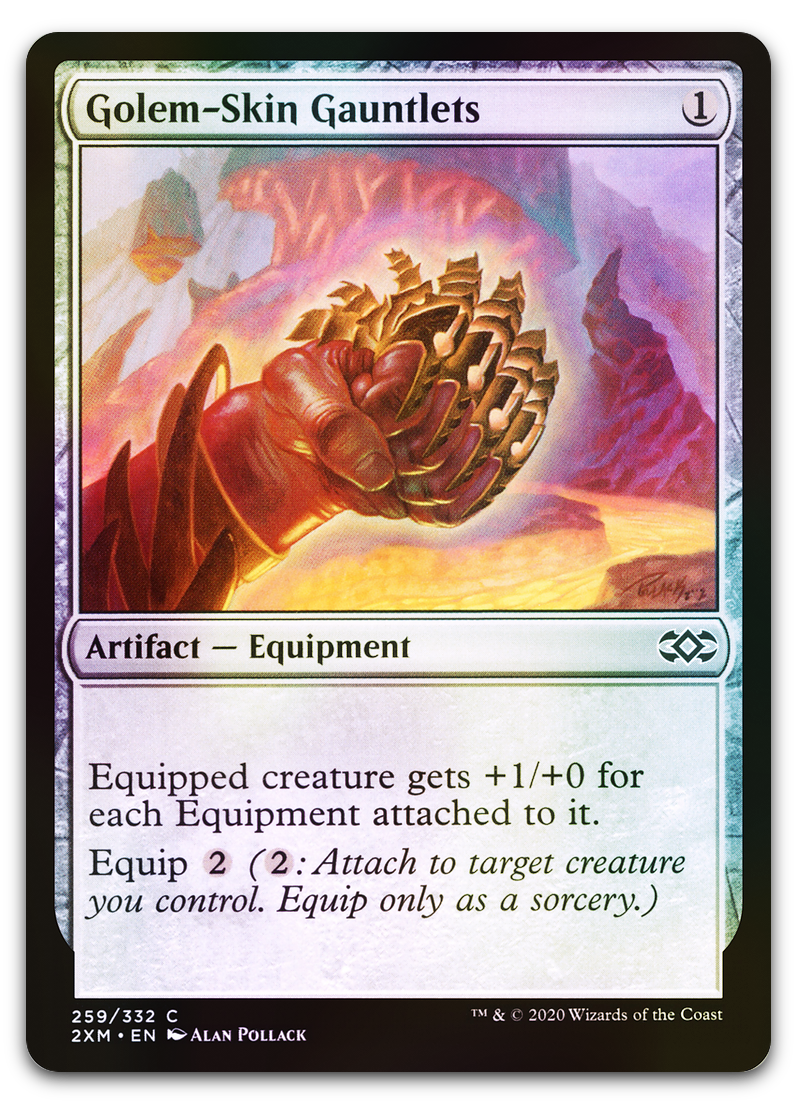 Golem-Skin Gauntlets (Double Masters)