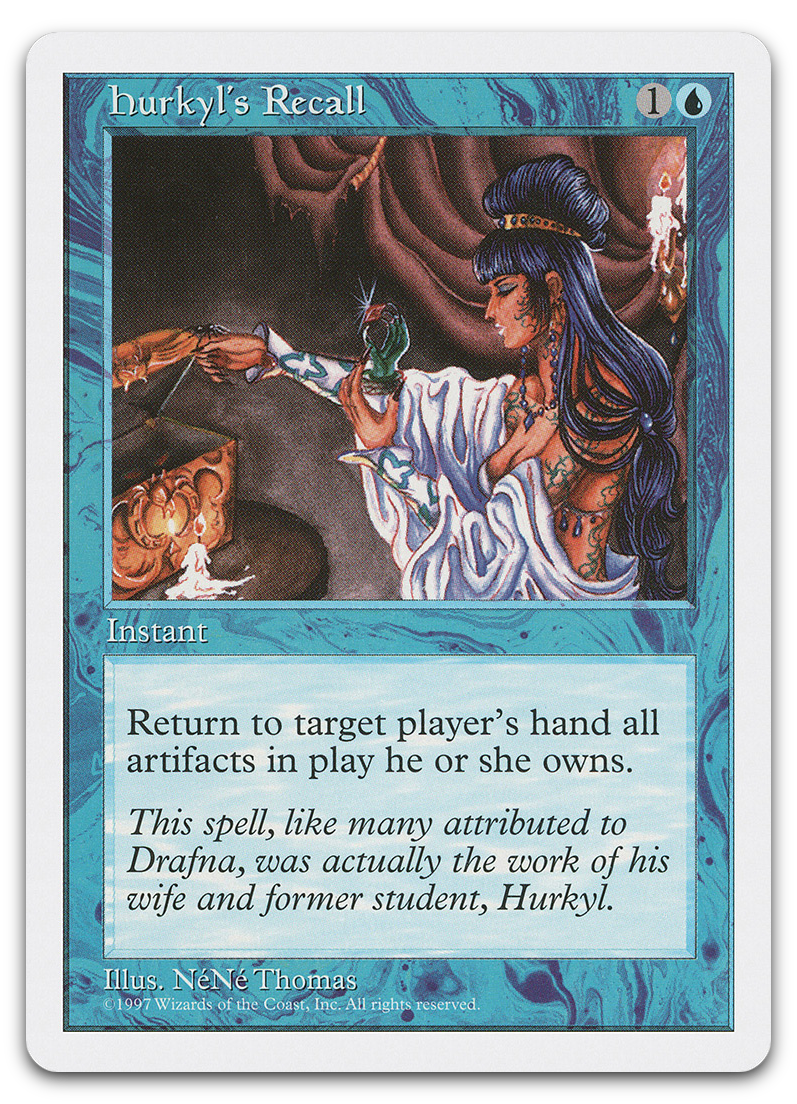Hurkyl's Recall (Fifth Edition)