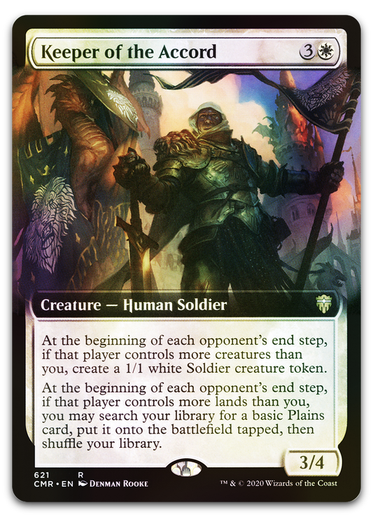 Keeper of the Accord (Extended Art) (Commander Legends)