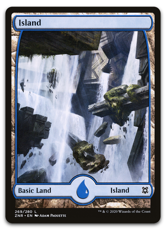 Island (269) - Full Art (Zendikar Rising)
