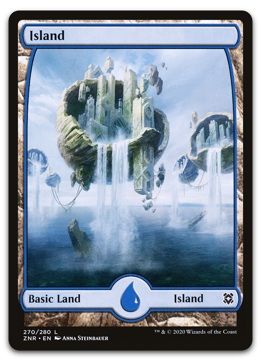 Island (270) - Full Art (Zendikar Rising)