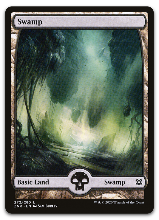 Swamp (272) - Full Art (Zendikar Rising)