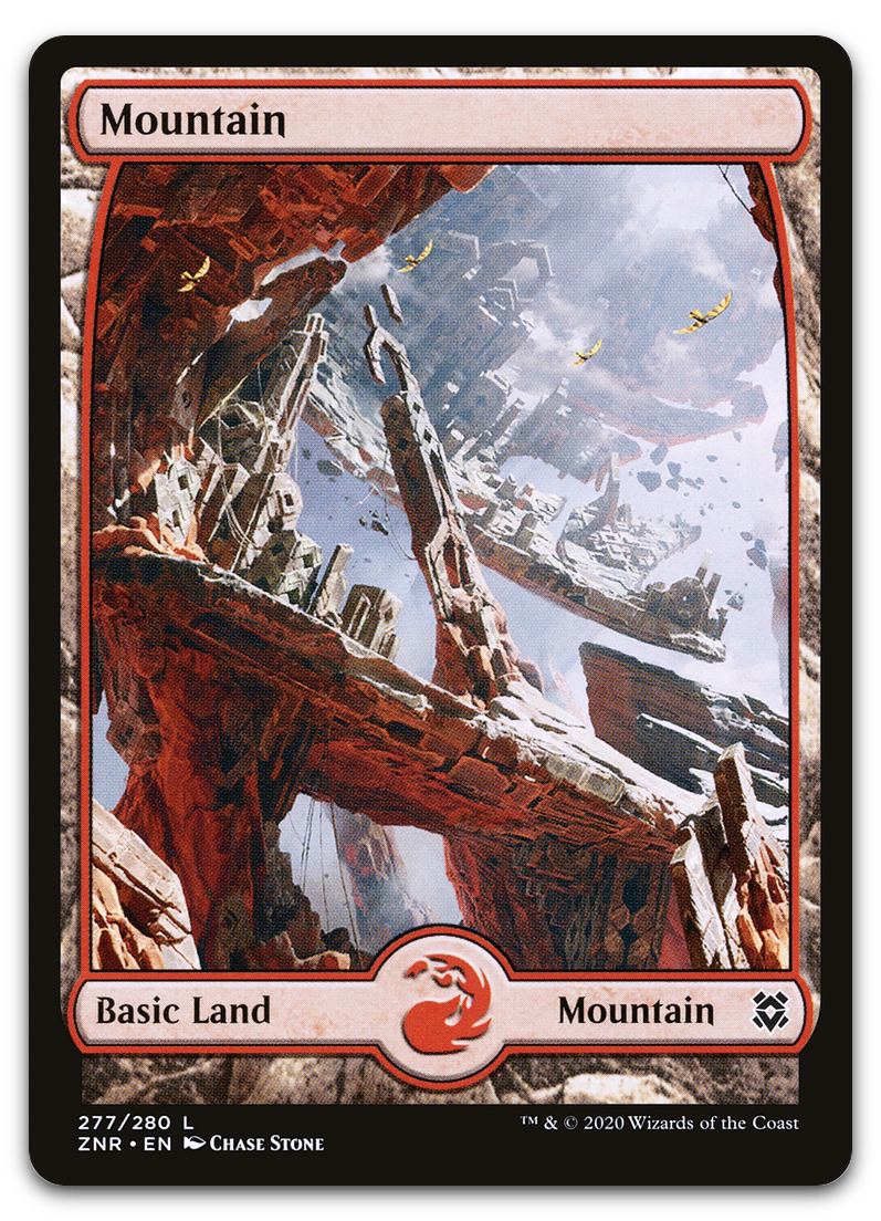 Mountain (277) - Full Art (Zendikar Rising)