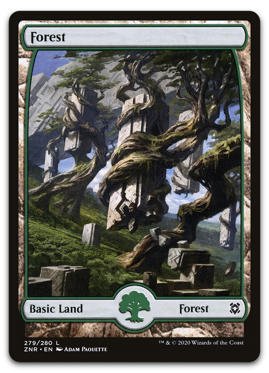 Forest (279) - Full Art (Zendikar Rising)