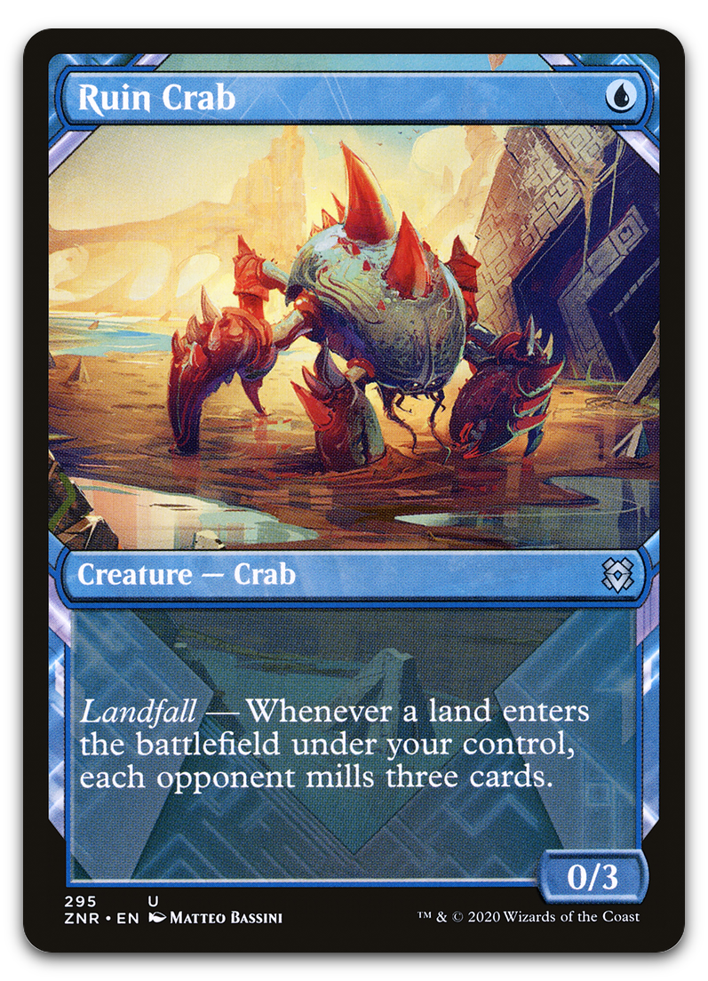 Ruin Crab (Showcase) (Zendikar Rising)