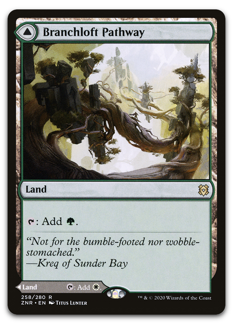 Branchloft Pathway (Zendikar Rising)