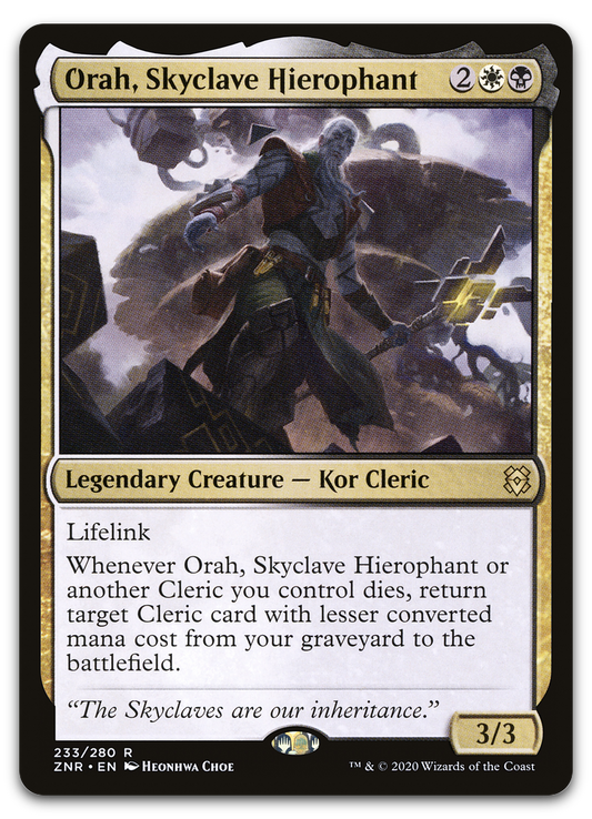 Orah, Skyclave Hierophant (Zendikar Rising)