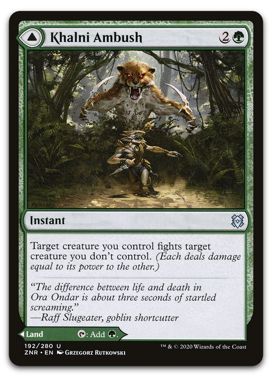 Khalni Ambush (Zendikar Rising)