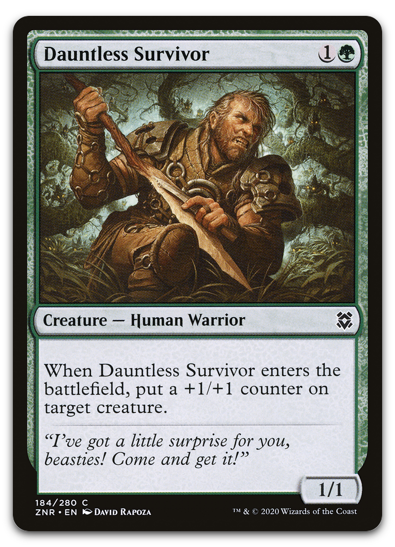Dauntless Survivor (Zendikar Rising)