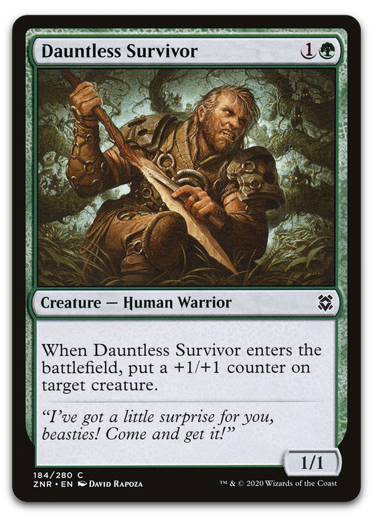 Dauntless Survivor (Zendikar Rising)