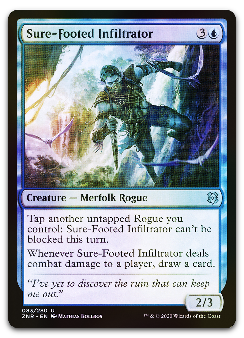 Sure-Footed Infiltrator (Zendikar Rising)
