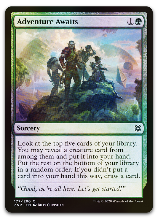Adventure Awaits (Zendikar Rising)