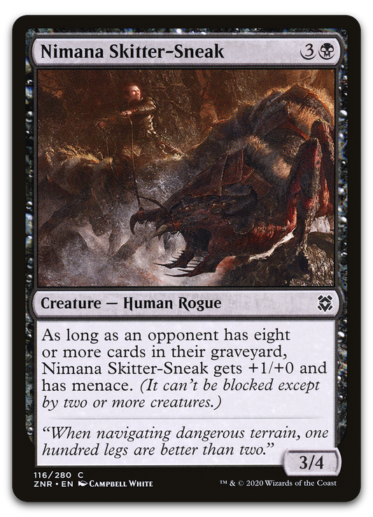 Nimana Skitter-Sneak (Zendikar Rising)