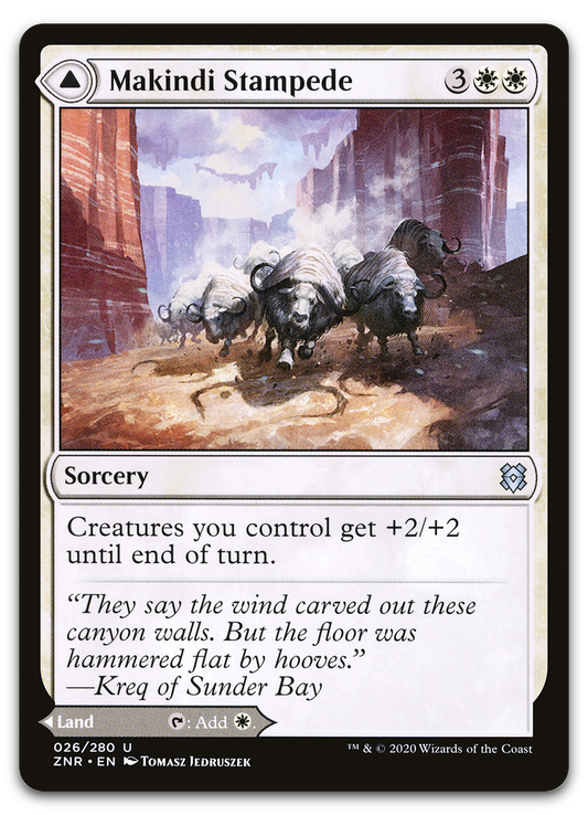 Makindi Stampede (Zendikar Rising)