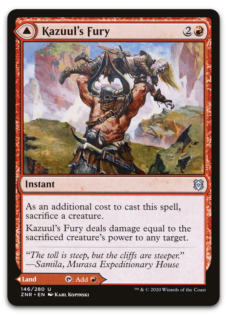 Kazuul's Fury (Zendikar Rising)
