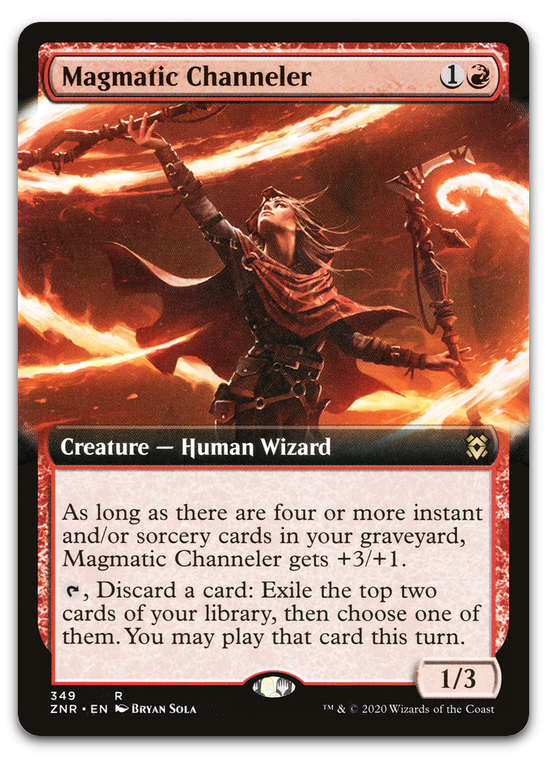 Magmatic Channeler (Extended Art) (Zendikar Rising)