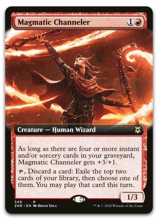 Magmatic Channeler (Extended Art) (Zendikar Rising)