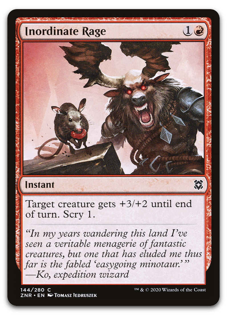 Inordinate Rage (Zendikar Rising)