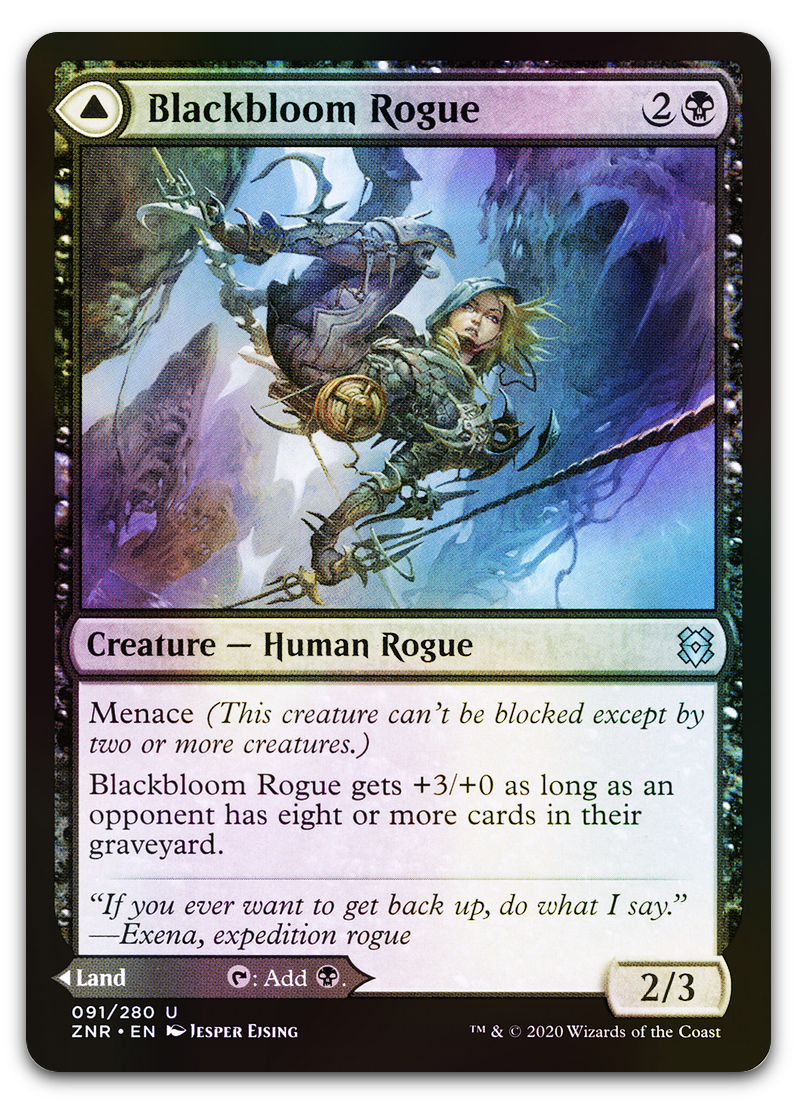 Blackbloom Rogue (Zendikar Rising)