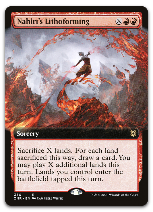 Nahiri's Lithoforming (Extended Art) (Zendikar Rising)