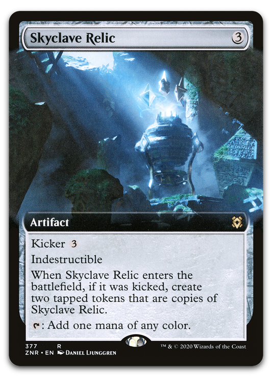 Skyclave Relic (Extended Art) (Zendikar Rising)
