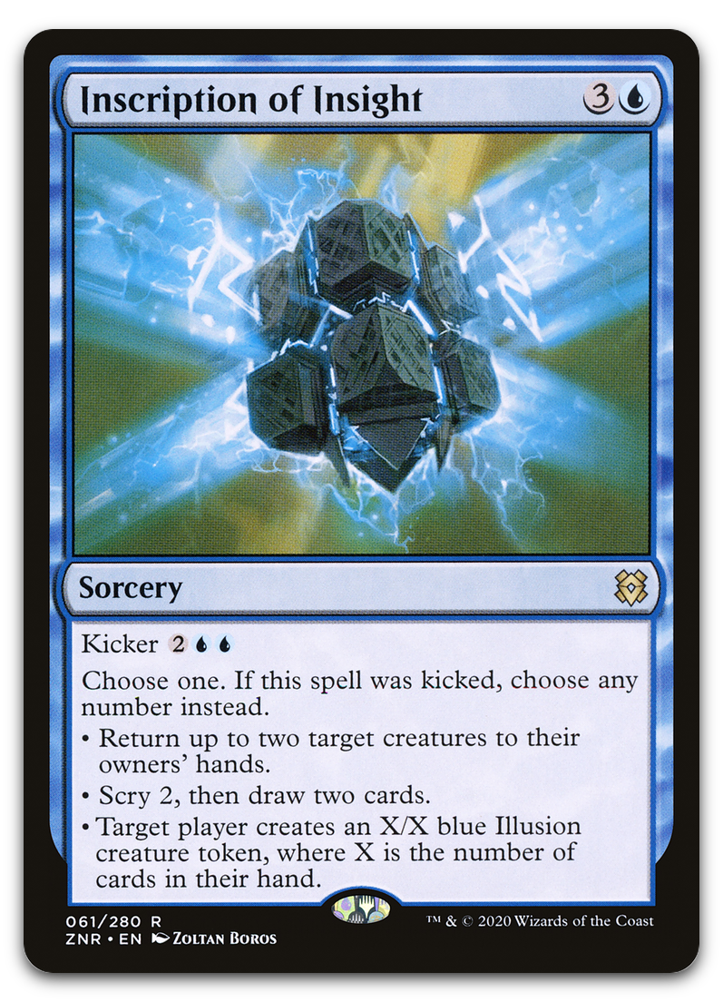 Inscription of Insight (Zendikar Rising)