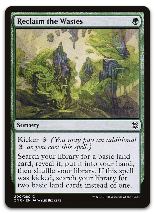 Reclaim the Wastes (Zendikar Rising)
