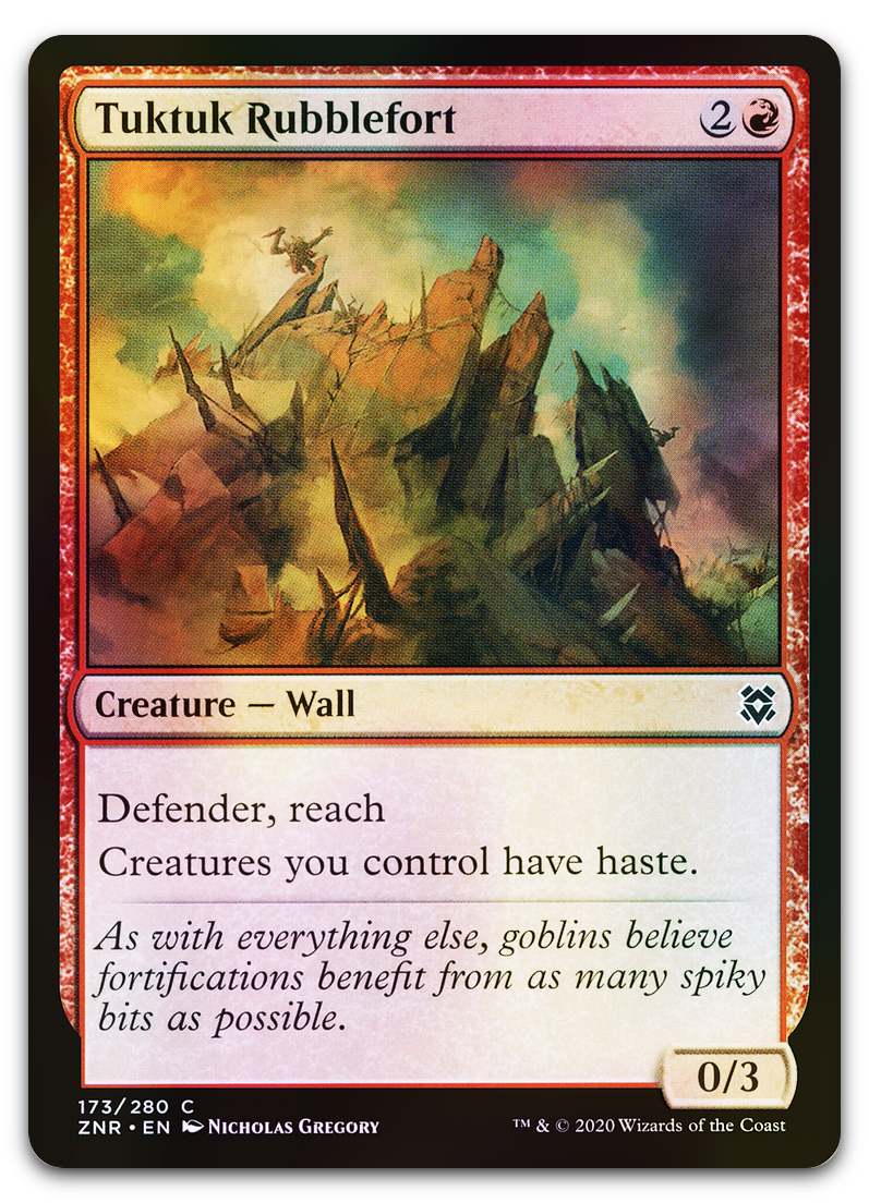 Tuktuk Rubblefort (Zendikar Rising)