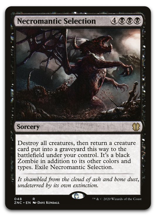 Necromantic Selection (Commander: Zendikar Rising)