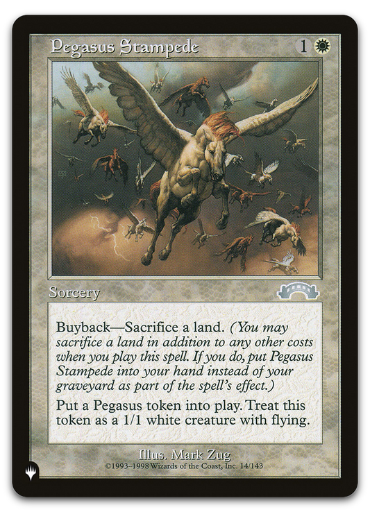 Pegasus Stampede (The List Reprints)