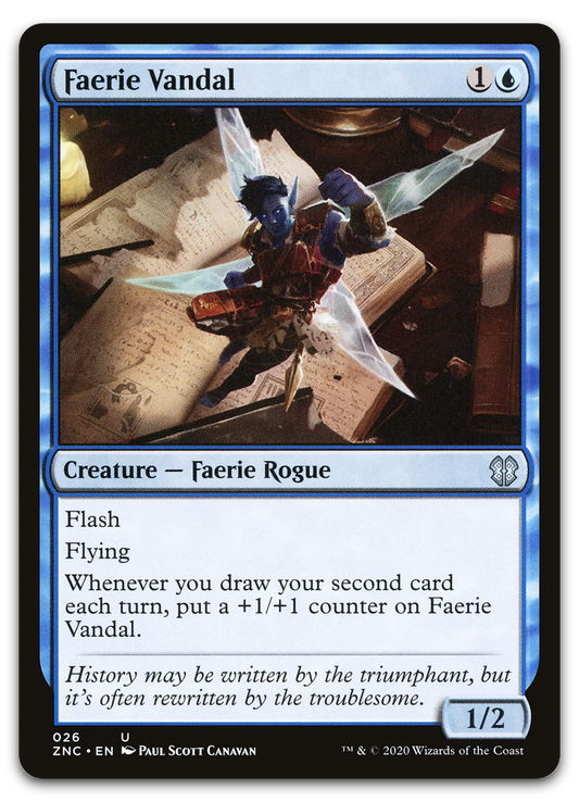 Faerie Vandal (Commander: Zendikar Rising)