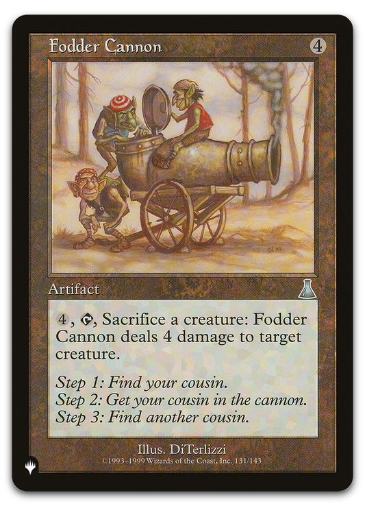 Fodder Cannon (The List Reprints)