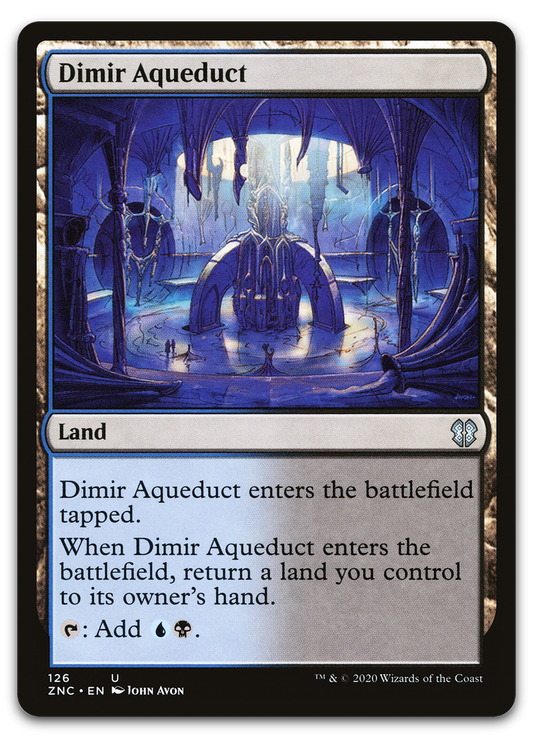 Dimir Aqueduct (Commander: Zendikar Rising)
